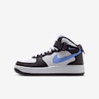 Nike Air Force 1 Mid EasyOn Older Kids Shoes Red